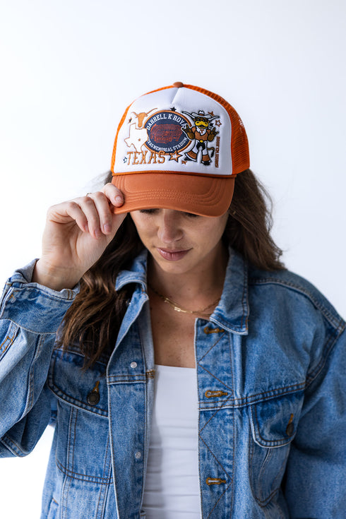 Texas Layer Patch Foam Trucker Hat