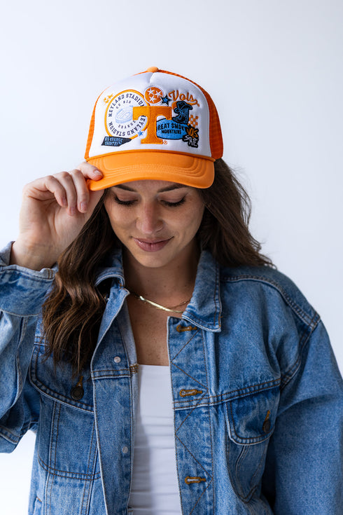 Tennessee Layer Patch Foam Trucker Hat
