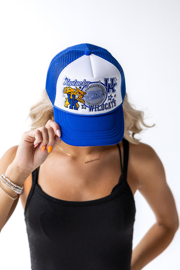 Kentucky Layer Patch Foam Trucker Hat