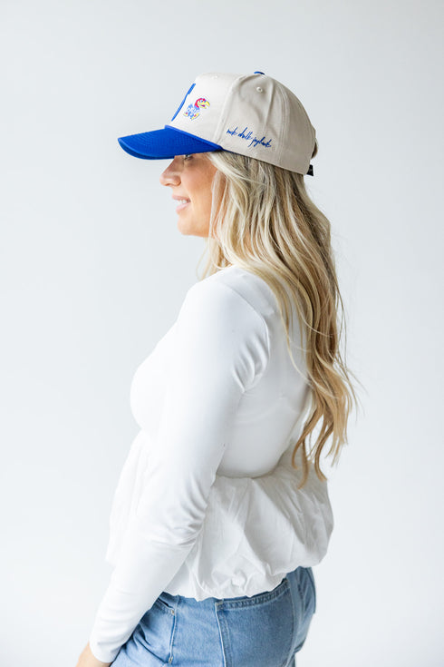 Kansas Saturday Stretch Canvas Trucker Hat