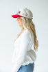 Cornell Saturday Stretch 5 Panel Canvas Baseball Hat