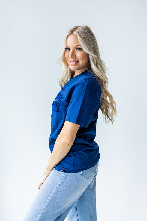 Utah State Hansen Brush Embroidery Comfort T-Shirt