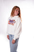 Clemson Layer Patch Luxe Crop Hoodie