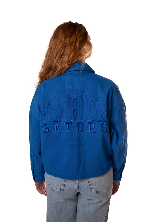 Florida Sanders Embroidery Canvas Twill Jacket