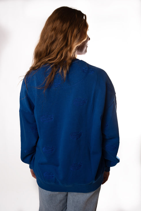 Florida Ritter Repeat Lantern Sleeve Crew
