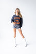 Texas Perkins Chenille Cropped Longsleeve