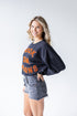 Texas Perkins Chenille Cropped Longsleeve