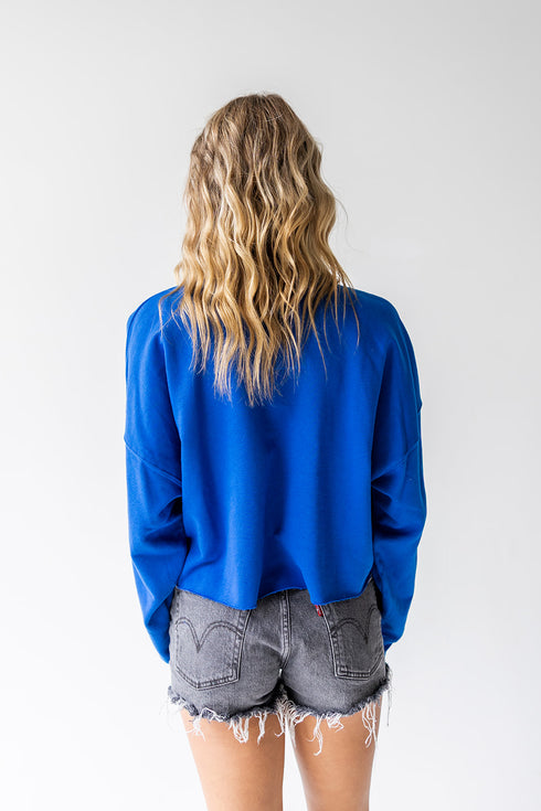 SD State Perkins Chenille Cropped Longsleeve