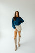 Auburn Ritter Repeat Lantern Sleeve Crew