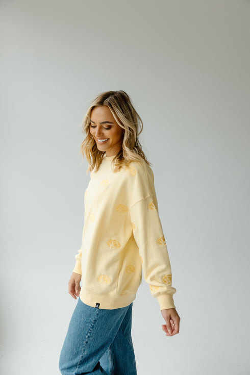 Missouri Ritter Repeat Lantern Sleeve Crew