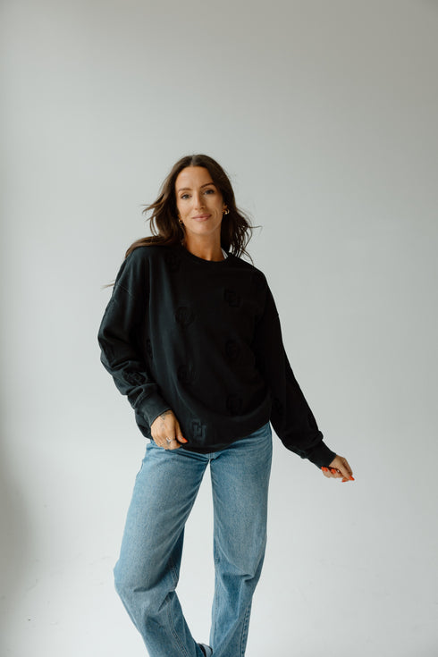 Colorado Ritter Repeat Lantern Sleeve Crew