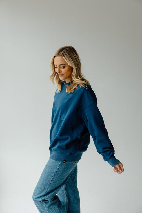 Penn State Ritter Repeat Lantern Sleeve Crew