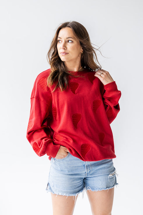 Iowa State Ritter Repeat Lantern Sleeve Crew