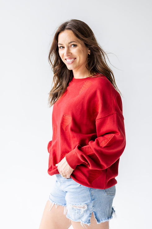 Iowa State Ritter Repeat Lantern Sleeve Crew