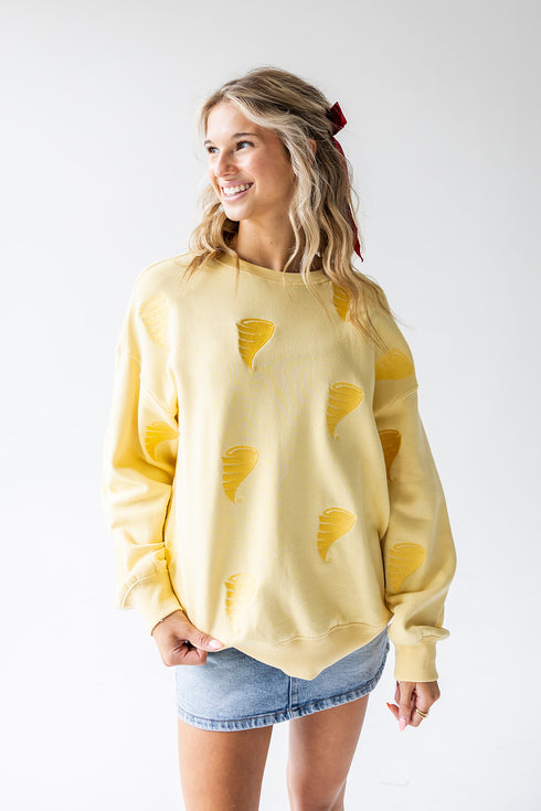 Iowa State Ritter Repeat Lantern Sleeve Crew