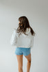 SD State Layer Patch Luxe Crop Hoodie