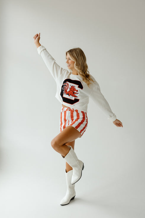 South Carolina Mascot Chenille Comfort Crew