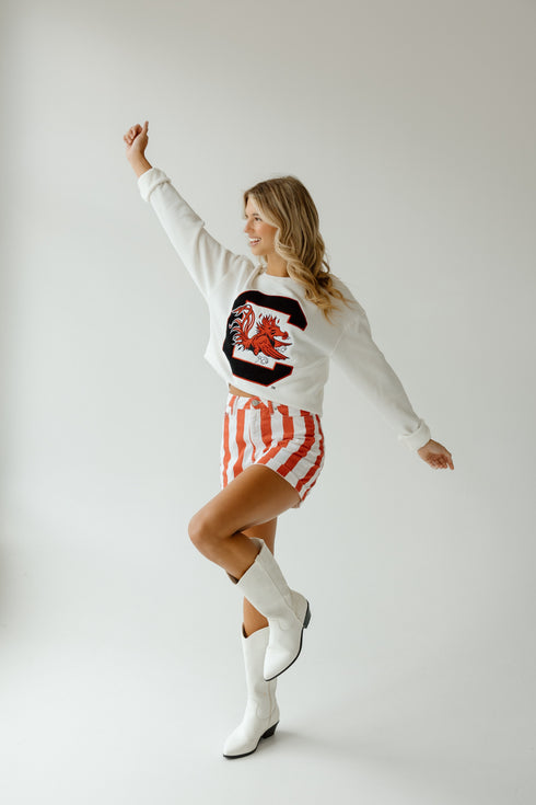 South Carolina Mascot Chenille Comfort Crewneck