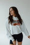 OK State Layer Patch Luxe Crop Hoodie