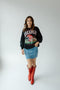 Arkansas Malone Multimedia OS Fleece Crew