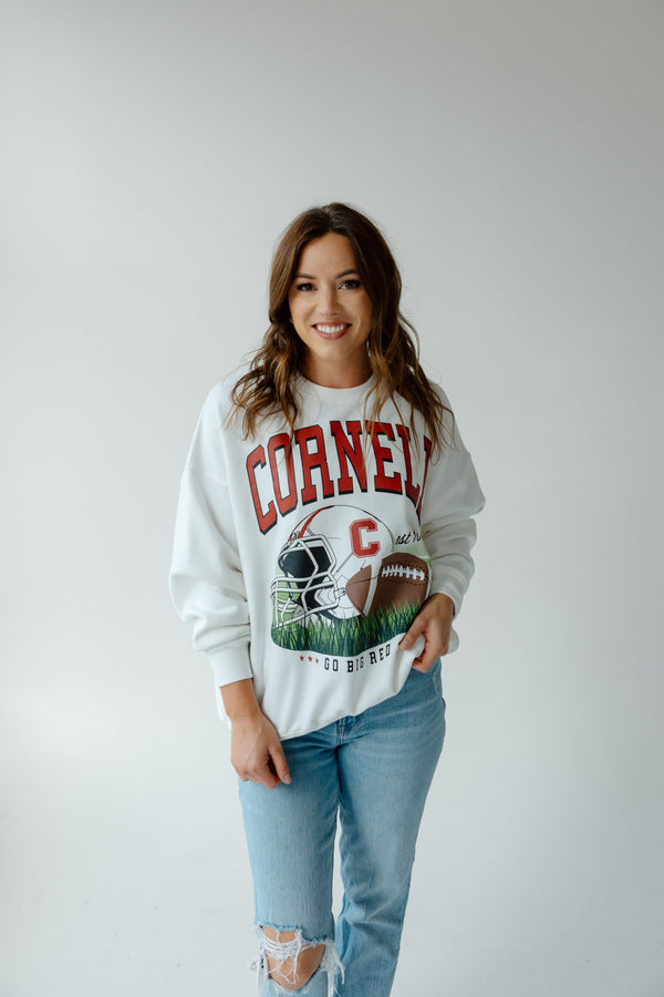 Cornell Malone Multimedia OS Fleece Crew