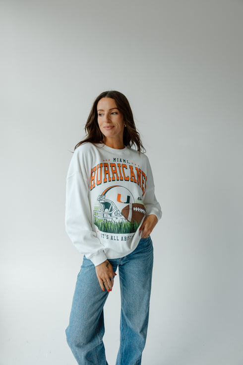 Miami Malone Multimedia OS Fleece Crew