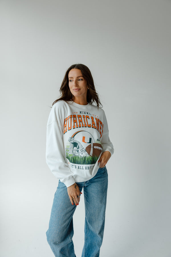 Miami Malone Multimedia OS Fleece Crew