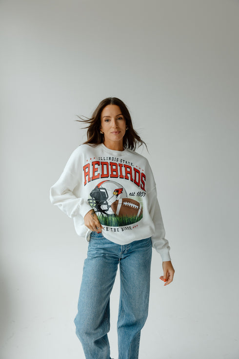 Illinois State Malone Multimedia OS Fleece Crew