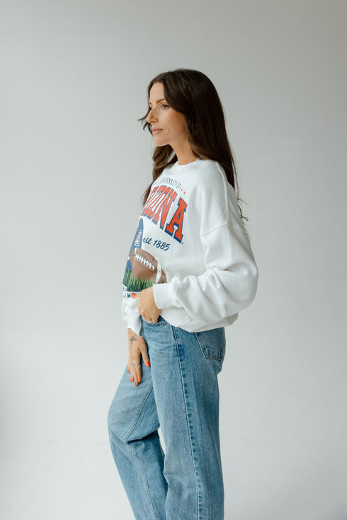 Arizona Malone Multimedia OS Fleece Crew