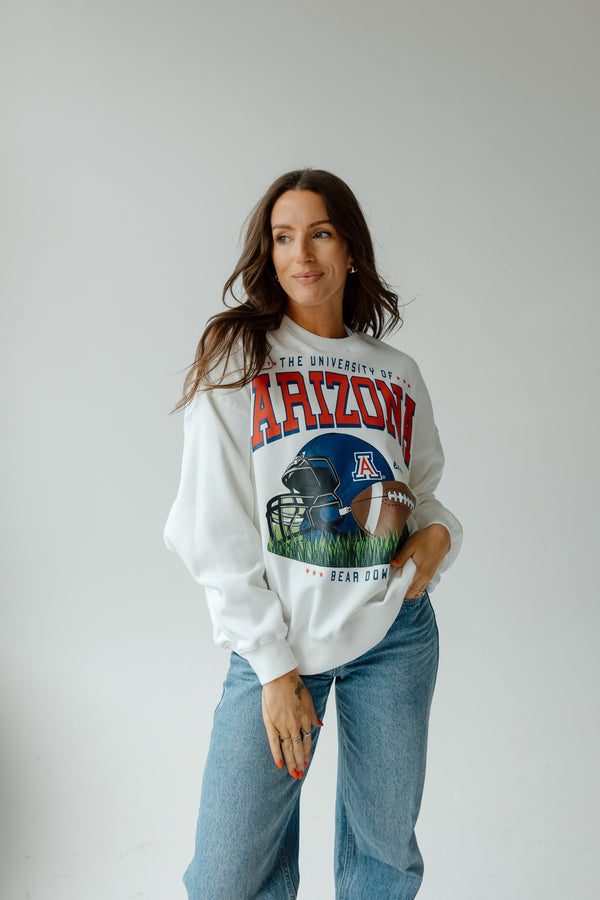 Arizona Malone Multimedia OS Fleece Crew