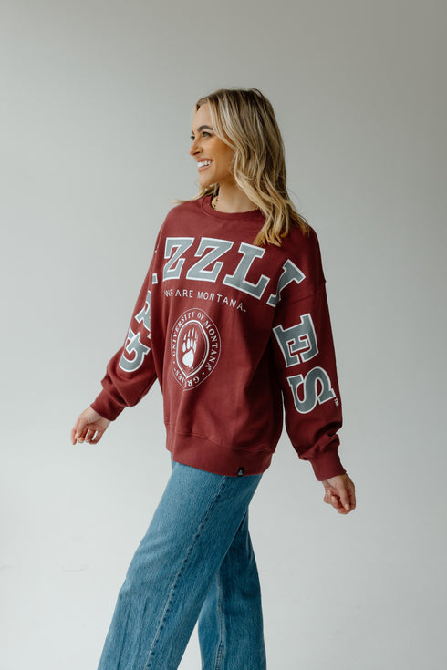 Montana Philly Split Lantern Sleeve Crew