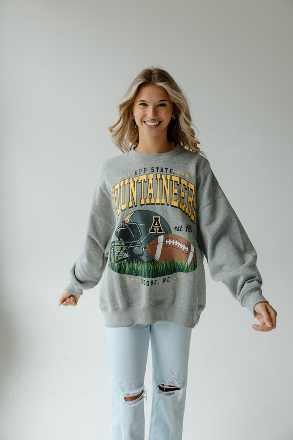 Appalachian State Malone Multimedia OS Fleece Crew