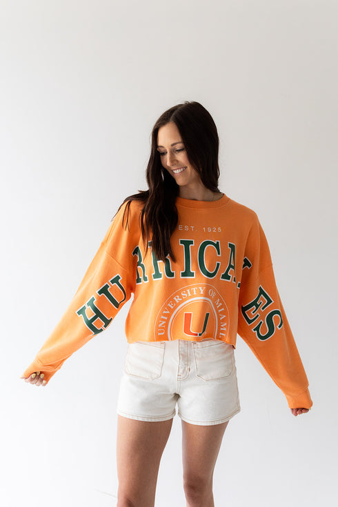 Miami Phipps Split Cropped Longsleeve