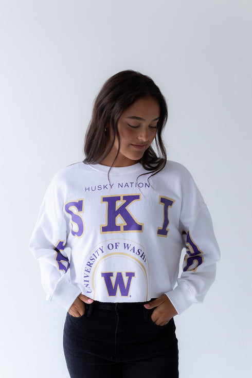 Washington Phipps Split Sleeve Cropped Longsleeve