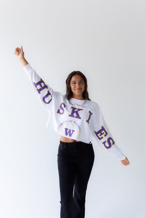 Washington Phipps Split Cropped Longsleeve