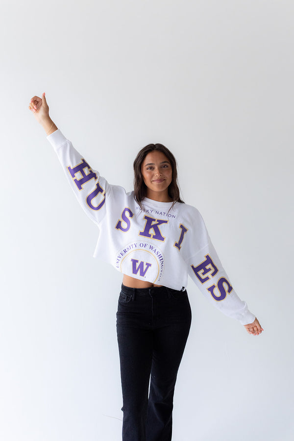 Washington Phipps Split Cropped Longsleeve
