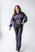 Kansas State Philly Split Lantern Sleeve Crew