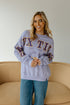 LSU Philly Split Lantern Sleeve Crew