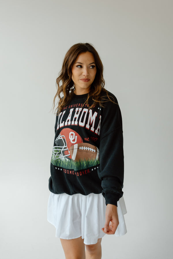 Oklahoma Malone Multimedia OS Fleece Crew