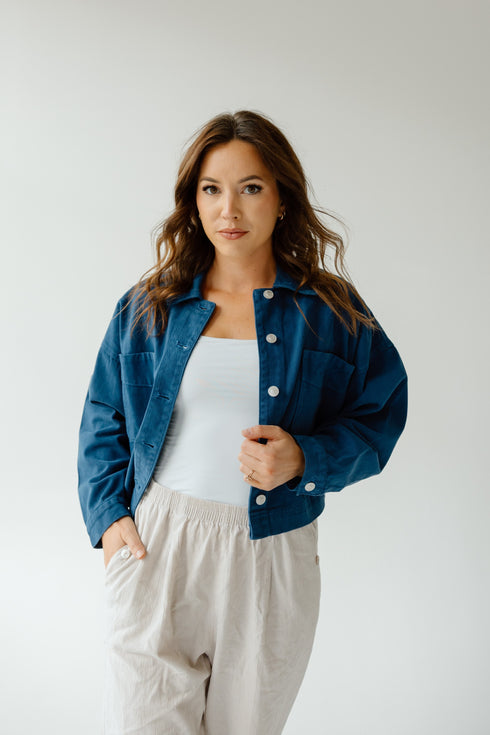 Ole Miss Sanders Embroidery Canvas Twill Jacket