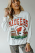 Wisconsin Malone Multimedia OS Fleece Crew