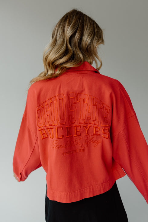 Ohio State Sanders Embroidery Canvas Twill Jacket