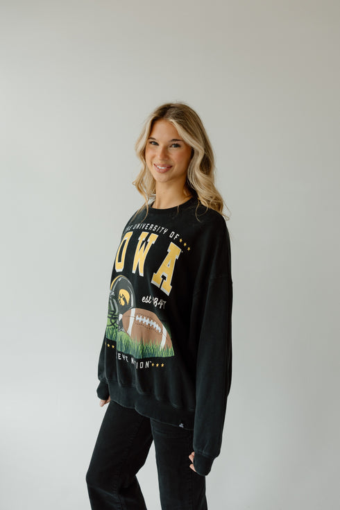 Iowa Malone Multimedia OS Fleece Crew