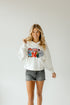 Nebraska Layer Patch Luxe Crop Hoodie