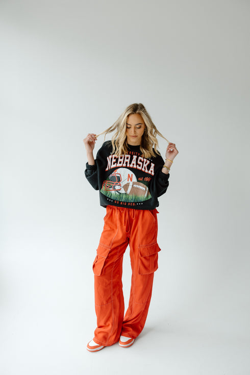 Nebraska Malone Multimedia OS Fleece Crew