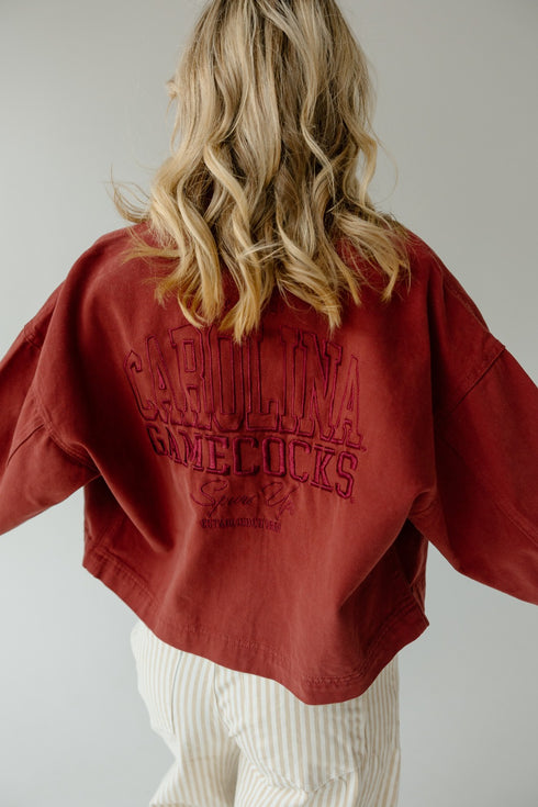 South Carolina Sanders Embroidery Canvas Twill Jacket