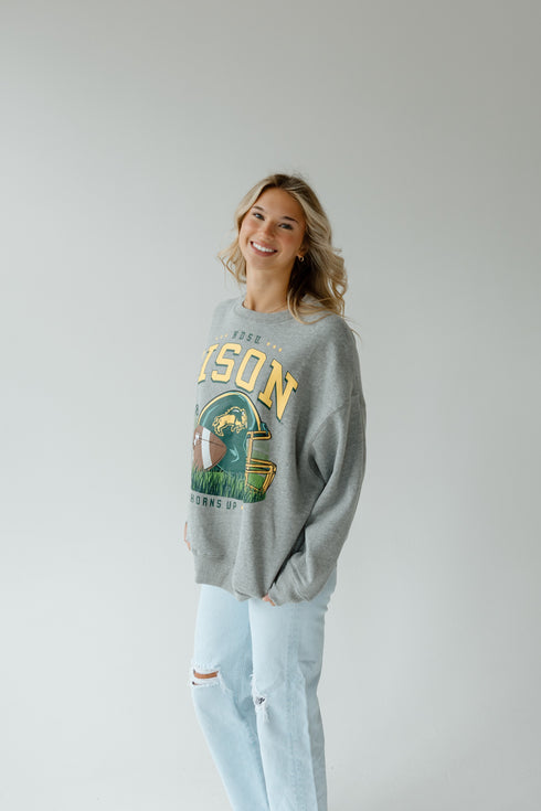 NDSU Malone Multimedia OS Fleece Crew