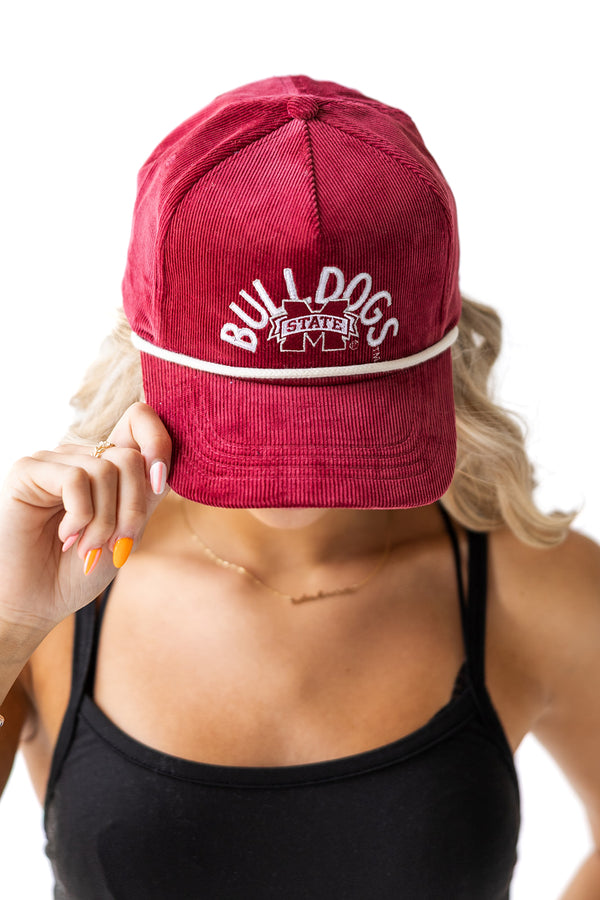 Mississippi State Abel Arch Vintage Corduroy Hats