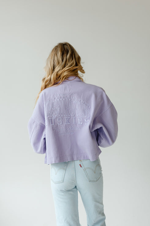 Washington Sanders Embroidery Canvas Twill Jacket