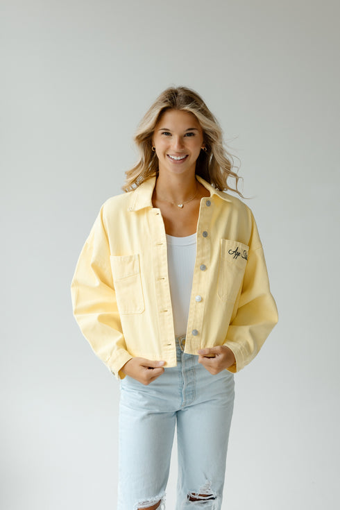Appalachian State Sanders Embroidery Canvas Twill Jacket